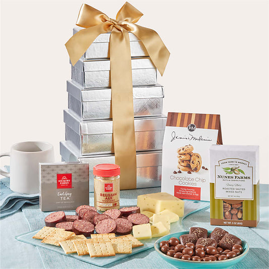 Shine Bright Gourmet Gift Tower