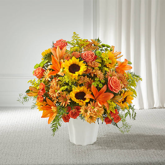 Harvest Thoughts Floor Basket