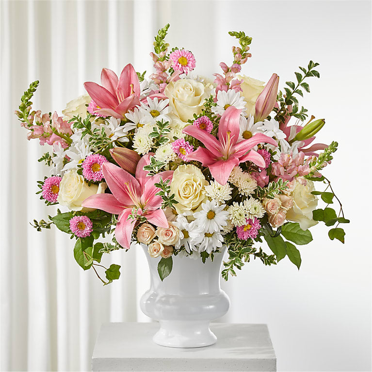 Empathetic Blooms Urn Arrangement