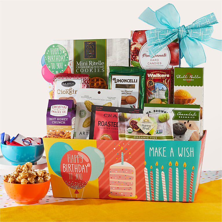 Happy Birthday Gift Basket