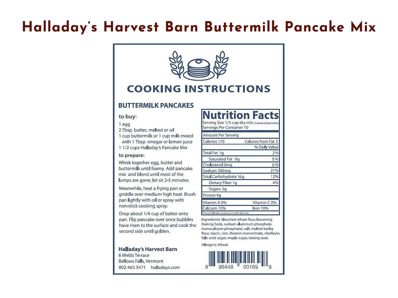 Vermont Breakfast Gift Set
